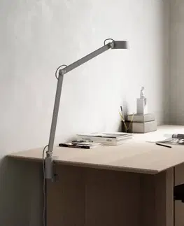 Stolní lampy kancelářské DFTP by Nordlux LED stolní lampa Nobu, šedá