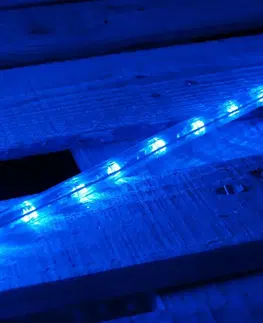 Světelné kabely DecoLED LED hadice - 1m, modrá, 30 diod