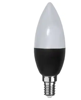 LED žárovky STAR TRADING LED svíčka E14 Plamenná lampa 1 800K