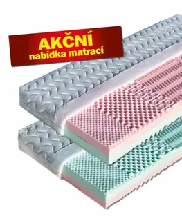 Matrace Pěnová sendvičová matrace ALICE Dřevočal 140 x 200 cm Úplet