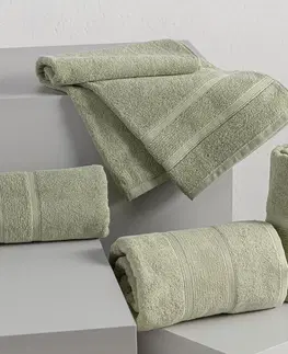 Ručníky Sada ručníků Magnus 3ks zelená