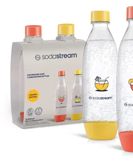 Sodastream a další výrobníky perlivé vody Sodastream Láhev Fuse Orange/Yellow 2x 1 l, do myčky