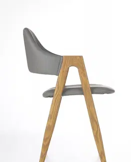 Židle Jídelní židle K247 Halmar Šedá