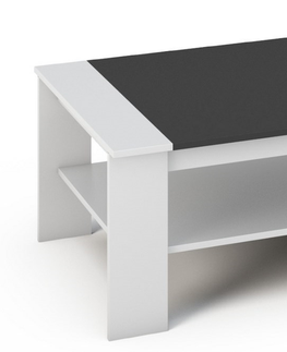 Konferenční stolky CEBA konferenční stolek, bílá/černá