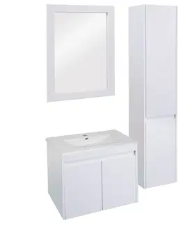 Koupelna Koupelnová sestava L86 s umyvadlem Bílá