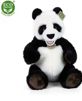 Plyšáci Rappa Plyšová sedící Panda, 33 cm