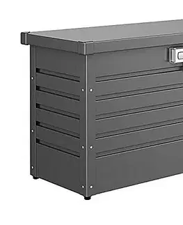 Úložné boxy Biohort Úložný zamykací box (tmavě šedá metalíza) 100 cm