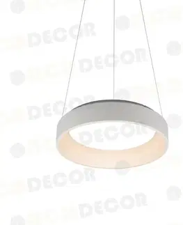 LED lustry a závěsná svítidla ACA Lighting Decoled LED závěsné svítidlo BR81LEDP45WH