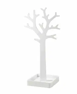 Koupelnový nábytek Stojan na šperky ve tvaru stromu Compactor – bílý plast