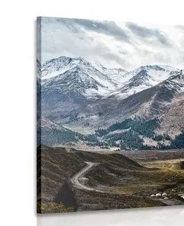 Obrazy přírody a krajiny Obraz nádherná horská panorama