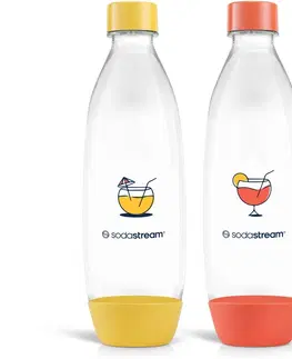 Sodastream a další výrobníky perlivé vody Sodastream Láhev Fuse Orange/Yellow 2x 1 l, do myčky