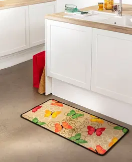 Koberce a koberečky Kuchyňský kobereček Motýli