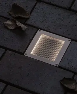 Nájezdová svítidla Paulmann Paulmann Brick podlahové zapuštěné světlo 10x10cm