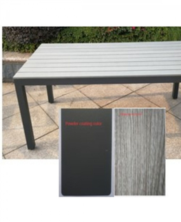 Jídelní stoly KARE Design Jídelní stůl Sorrento - šedý, 180x90cm