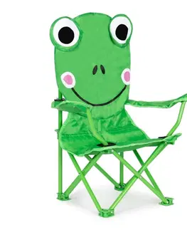 Zahradní nábytek Kempingová židle pro děti Veselá žabka