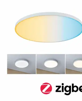 Chytré osvětlení PAULMANN LED Panel Smart Home Zigbee Velora kruhové 400mm měnitelná bílá bílá stmívatelné
