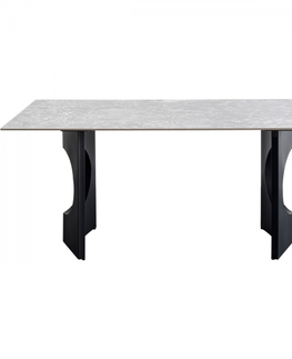 Jídelní stoly KARE Design Jídelní stůl Bilbao - černý, 180x90cm