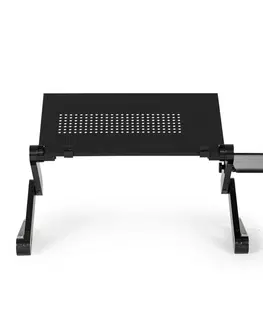 Jídelní stoly MODERNHOME Skládací stojan na notebook MODERN HOME černý