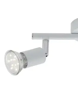LED bodová svítidla BRILONER Bodové svítidlo 25,5 cm 2xGU10 6W 500lm bílé BRI 2767-026