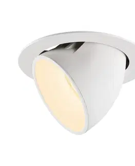LED podhledová svítidla SLV BIG WHITE NUMINOS GIMBLE XL zápustné stropní svítidlo bílé 3000 K 40° 1006060