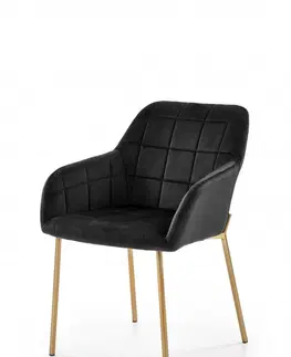 Židle Jídelní křeslo K306 Halmar Černá