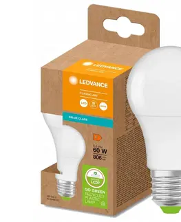 LED osvětlení Ledvance LED Žárovka z recyklovaného plastu A60 E27/8,5W/230V 4000K - Ledvance 