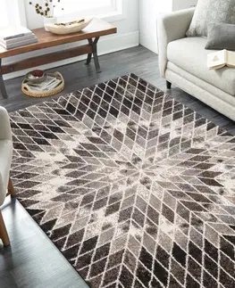 Moderní koberce Kvalitní koberec v barvách pozdního podzimu Šířka: 80 cm | Délka: 150 cm