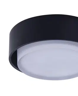 Svítidla Azzardo Azzardo  - LED Koupelnové podhledové svítidlo KASTORIA 7W/230V IP44 černá 