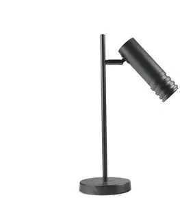 Lampy    108007 - Stolní lampa DRILL 1xGU10/4W/230V černá 