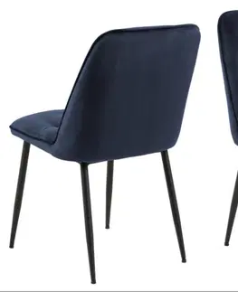 Židle Actona Jídelní židle Brooke modrá