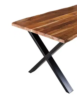 Jídelní stoly Jídelní stůl ATHAMÁS X Dekorhome 180 cm