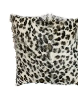 Dekorační polštáře Polštář koza leopard hnědý  (capra aegagrus hircus) - 40*40*10cm Mars & More QXKSGLB