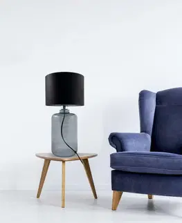 Designové stolní lampy ZUMALINE Stolní lampa SAMASUN GRAFIT 5504BK