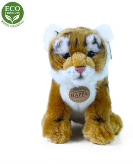 Plyšáci Rappa Plyšový sedící tygr, 25 cm 