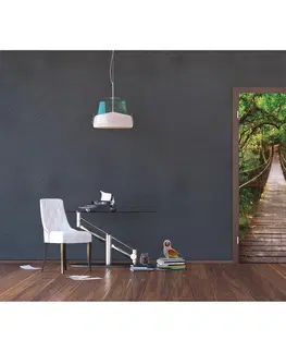 Tapety Vertikální fototapeta Green bridge, 90 x 202 cm