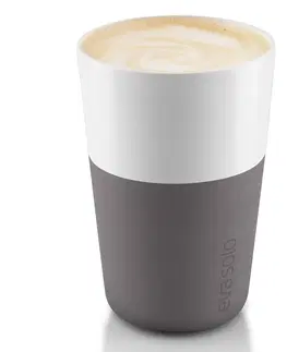 Termosky a termohrnky EVA SOLO Termohrnky na café latte 360 ml 2 kusy šedé