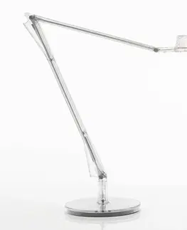 Stolní lampy kancelářské Kartell Kartell Aledin Dec LED stolní lampa, transparentní