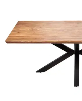 Jídelní stoly LuxD Designový jídelní stůl Fabrico II 180 cm Sheesham