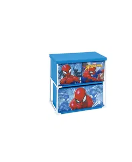 Boxy na hračky ARDITEX - Regál na hračky SPIDERMAN, SM12339
