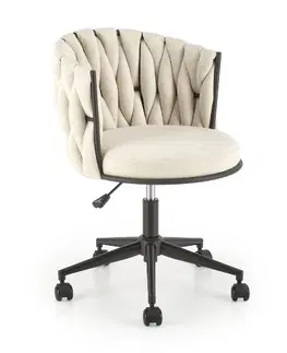 Kancelářské židle Halmar Otočné křeslo NOLAN Barva: Béžová