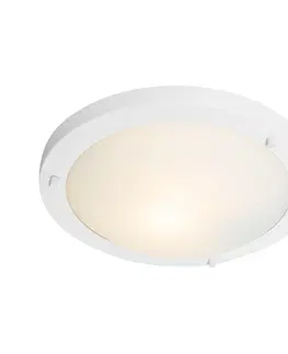 Venkovni stropni svitidlo Moderní stropní svítidlo bílé 31 cm IP44 - Yuma
