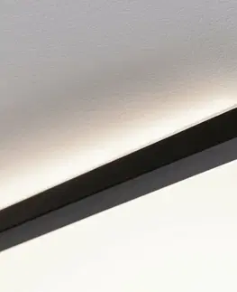 LED stropní svítidla PAULMANN LED Panel 3-krokové-stmívatelné Atria Shine hranaté 420x420mm 2700lm 3000K černá