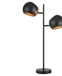 Lampy Markslöjd Markslöjd 108691 - Stojací lampa EDGAR 2xE14/40W/230V černá 