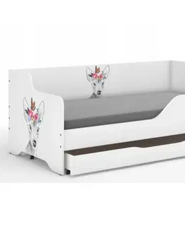 Dětské postele Dětská postel se srnkou 160x80 cm