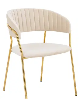 Designové židle ArtKing Jídelní židle MARGO Barva: Béžová