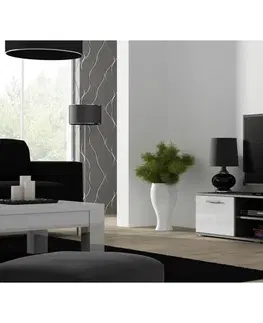TV stolky Artcam TV stolek SOHO 180 cm Barva: Šedý/šedý lesk