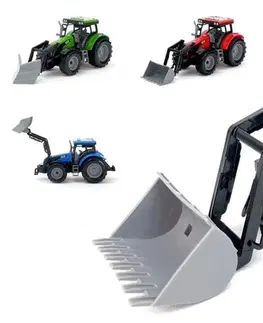 Hračky EURO-TRADE - Traktor My Farm s nakladačem nebo radlicí efekty 26cm, Mix Produktů