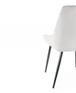 Jídelní sety Jídelní židle COBE VELVET Signal Šedozelená