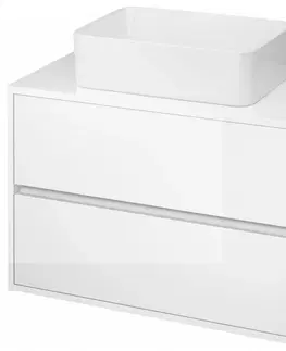 Koupelnový nábytek CERSANIT Skříňka pod umyvadlo na desku CREA 80, bílá  S924-005