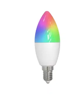 LED žárovky LUUMR Prios Smart LED žárovka E14 4,9W RGBW CCT Tuya matná 2ks